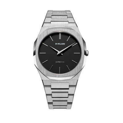 D1 Milano Ultra Thin 40 mm – Monochromatic Light Gunmetal Masterpiece UTBJ40